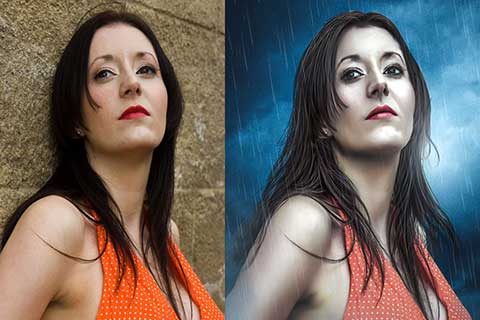 Clipping Path work sample