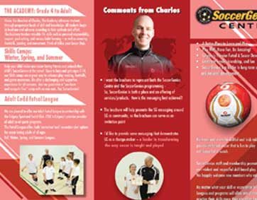 Brochure design sample 1